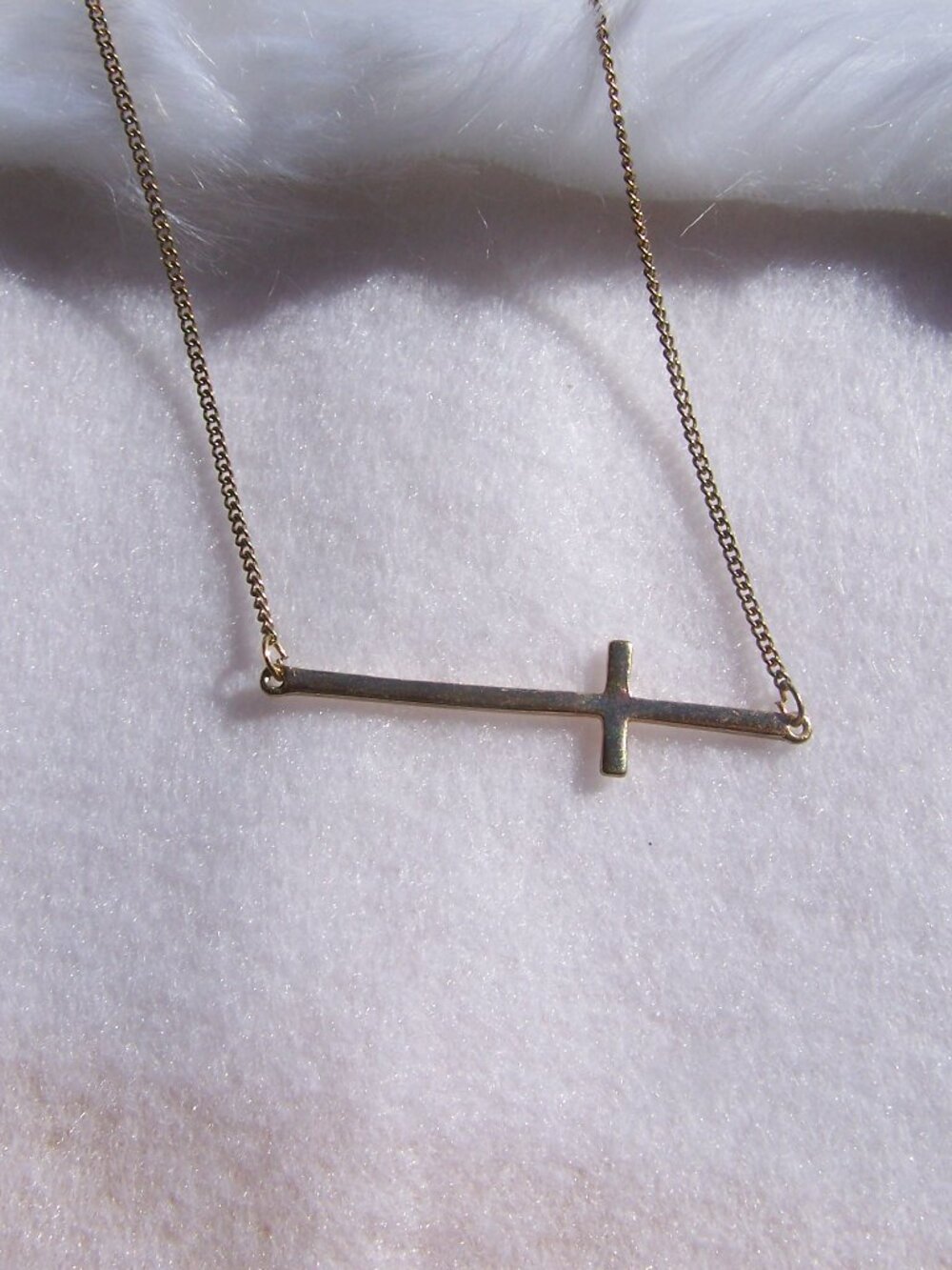 **Moving Sale** Metal Cross Necklace - Unisex